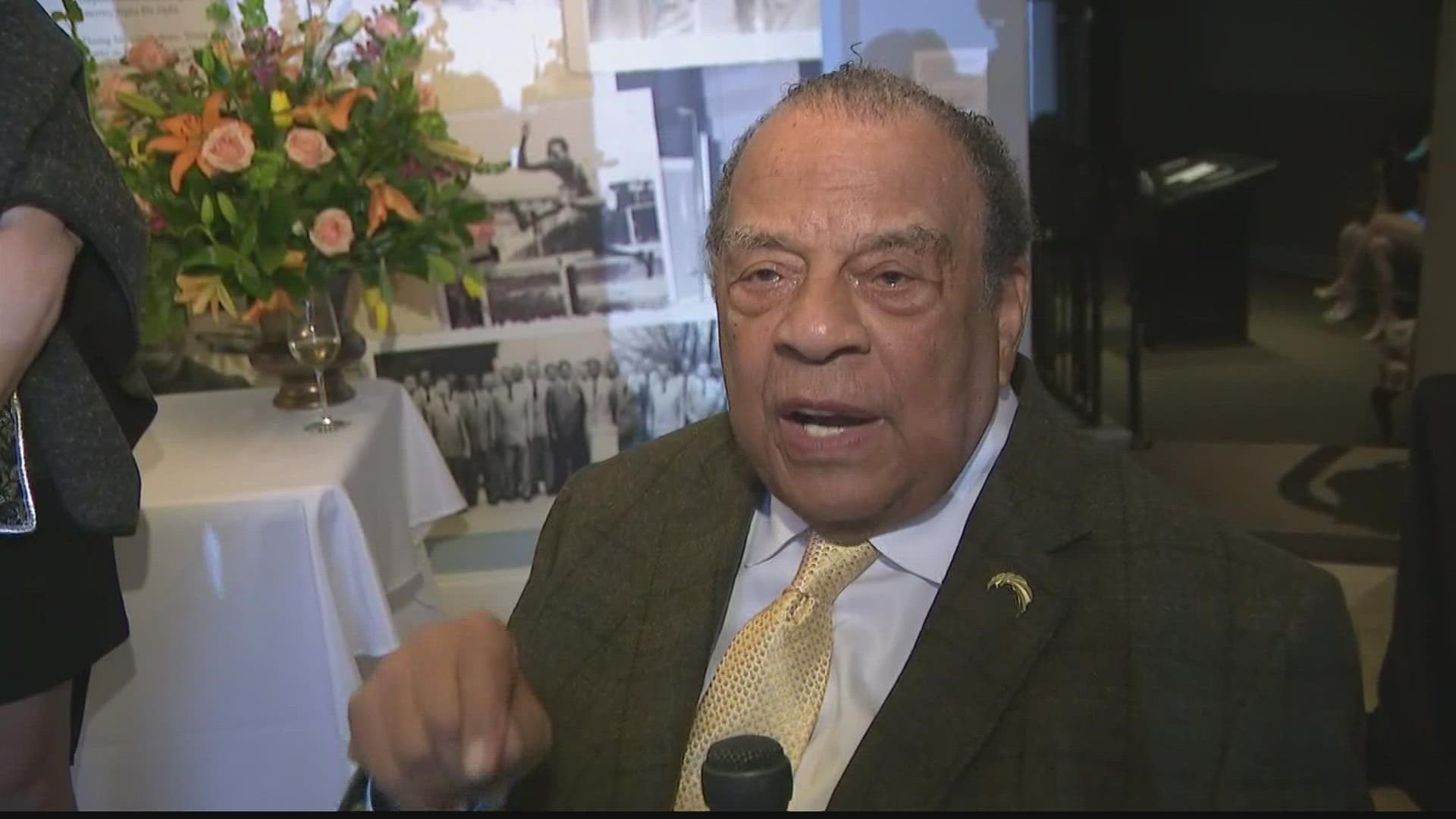 The City of Atlanta is celebrating Andrew Young as he is about to turn 90 years old.