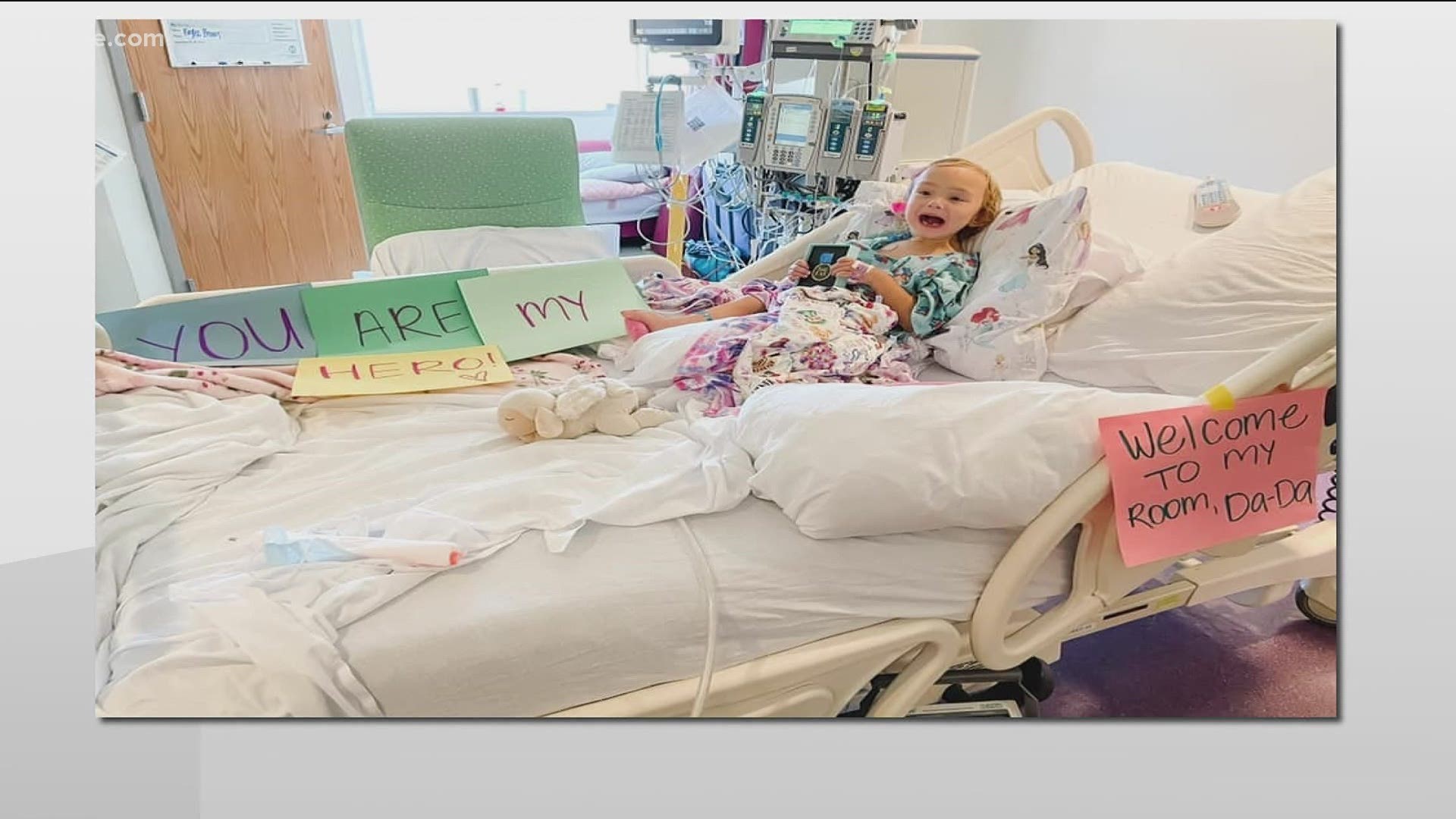 The life-saving surgery was completed at Children's Healthcare of Atlanta.