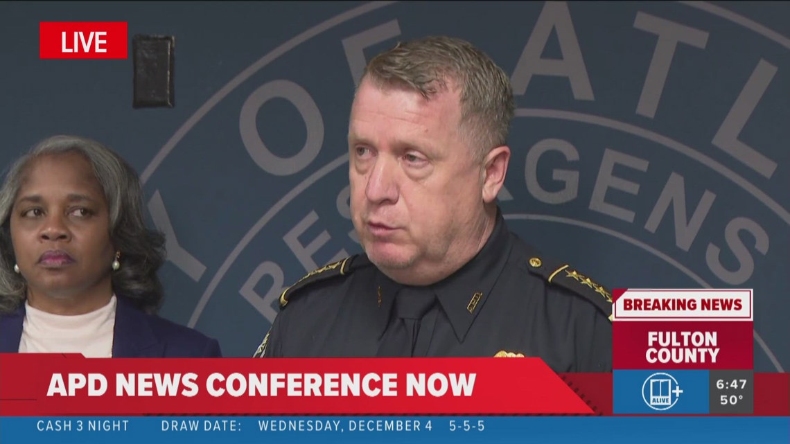 Atlanta Police news conference | Officers fatally shot man who ...