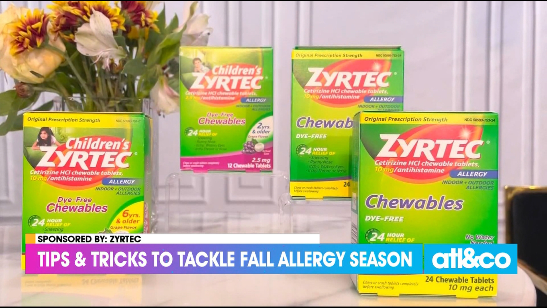 Get top tips and tricks from Zyrtec to tackle those pesky fall allergies.