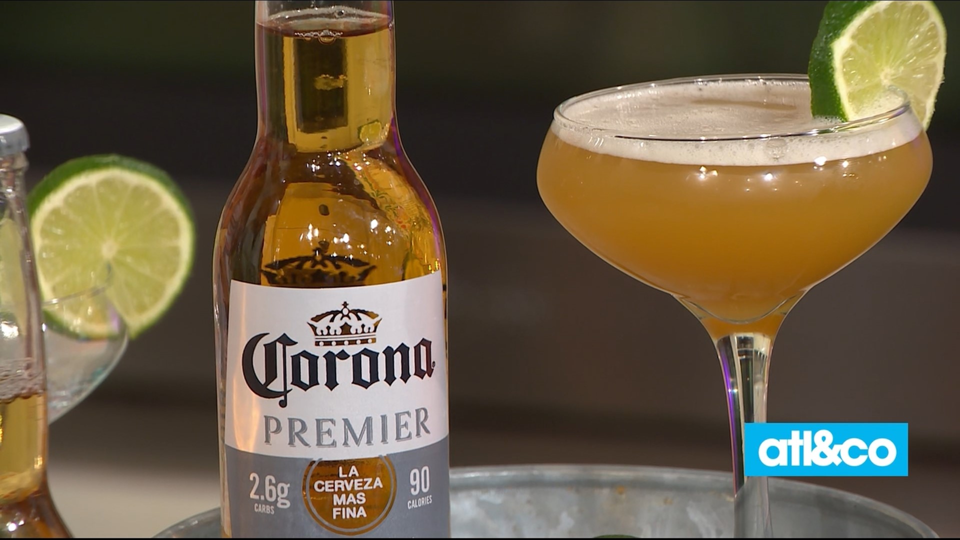 Chef Mali Wilson whips up a quick and easy brown rice bowl and toasts with a Corona Premier Skinny Mango Coronarita.