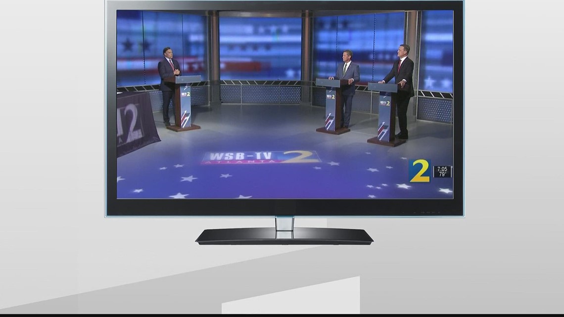 Kemp, Perdue battle it out in first GOP gubernatorial debate