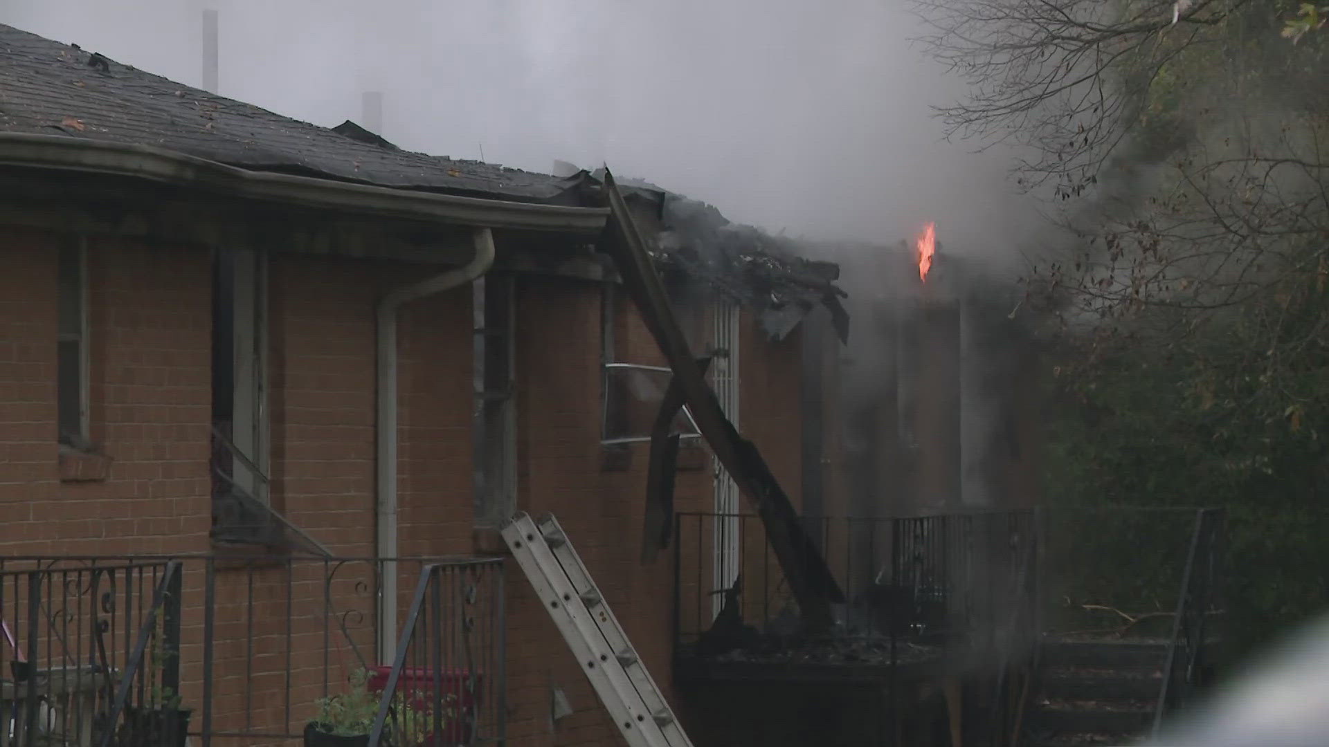 Traffic Alert: Part of MLK Jr. Drive closed as crews battle apartment ...
