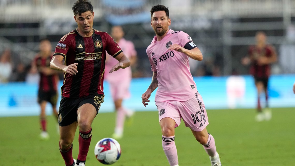 Will Lionel Messi play on turf against Atlanta United?
