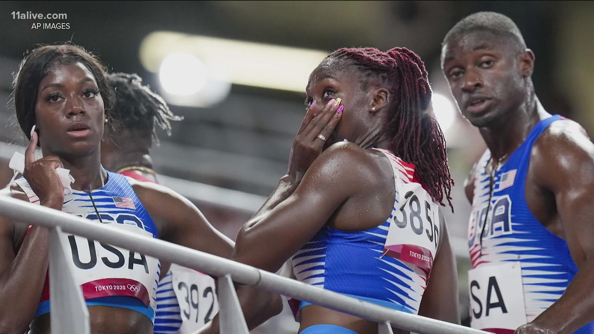 After being disqualified, the Team USA 4X400M mixed-gender medley team will race for the final.