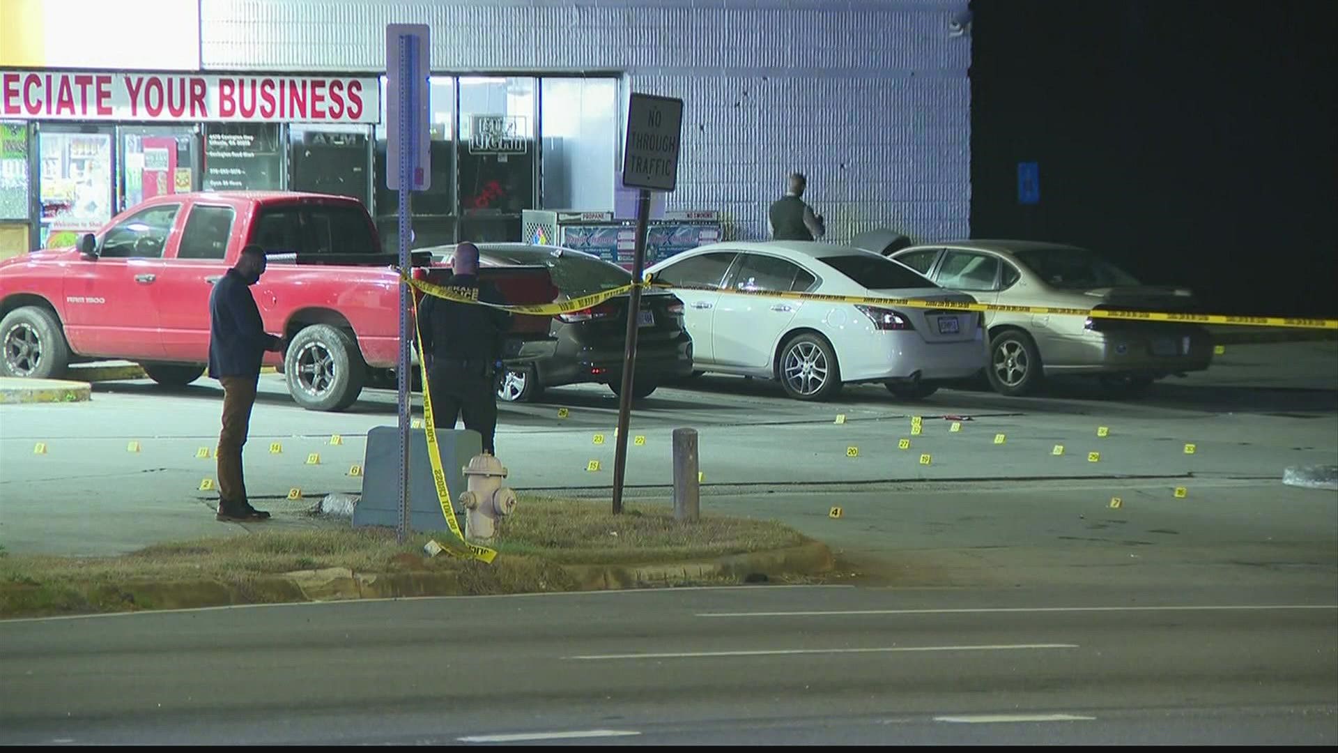 The deadly shooting happened on Covington Highway last night.