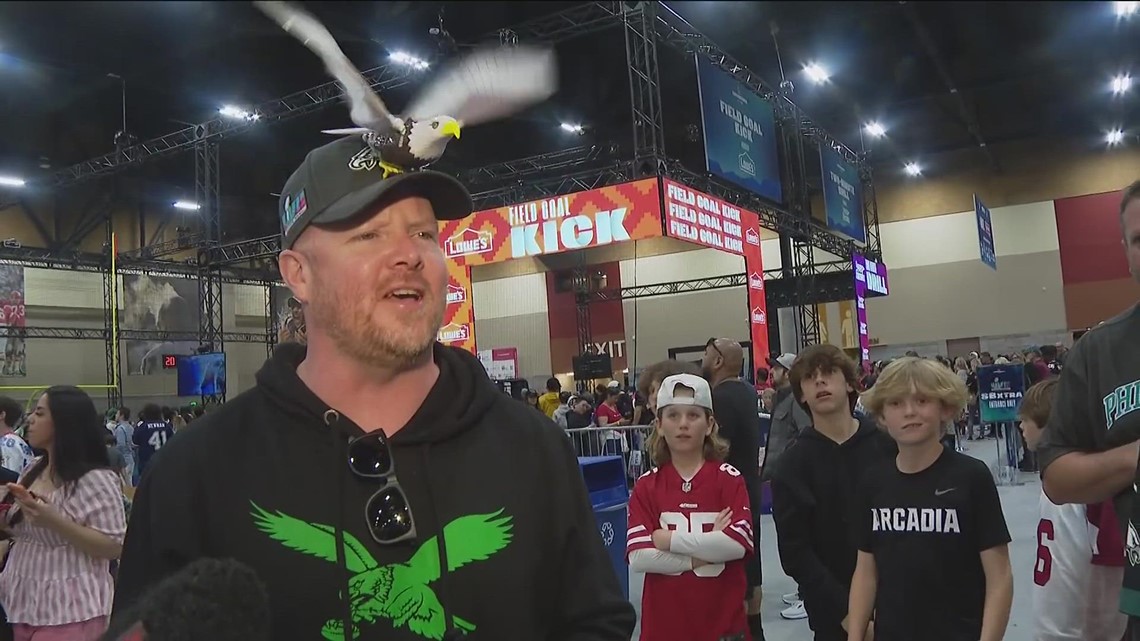 Super Bowl Sunday | Eagles and Chiefs fans hyped up, give predictions ahead of game