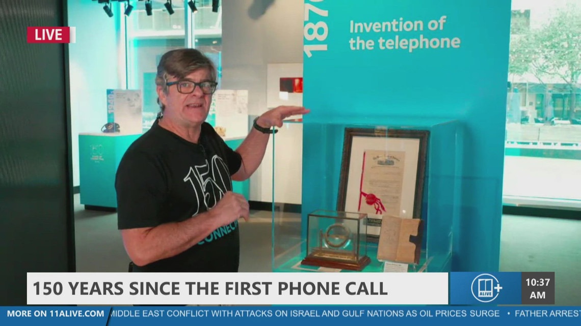 AT&T marks 150 years of the first phone call | 11alive.com
