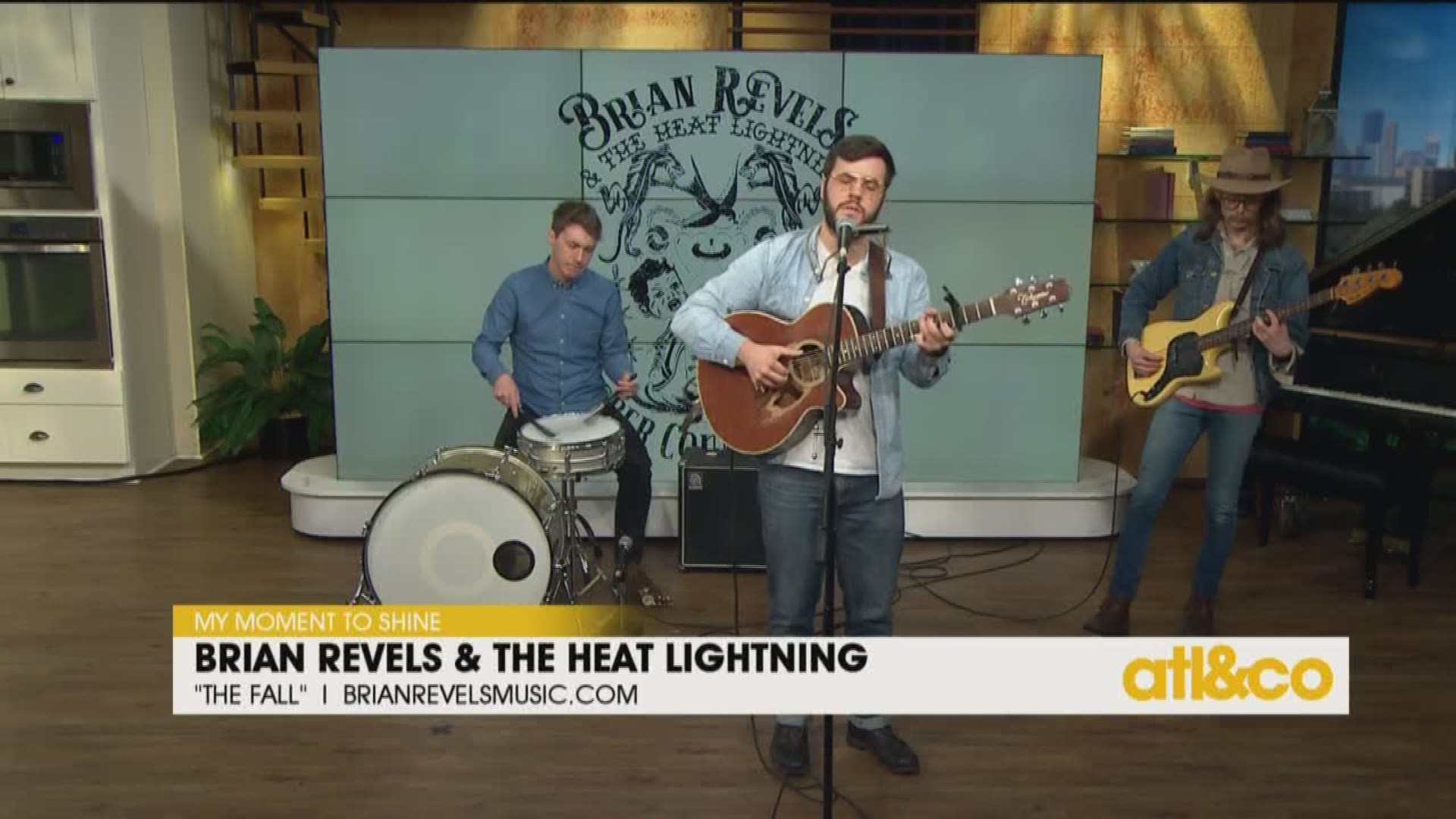 Enjoy a folksy performance from Brian Revels & The Heat Lightning on 'Atlanta & Company'