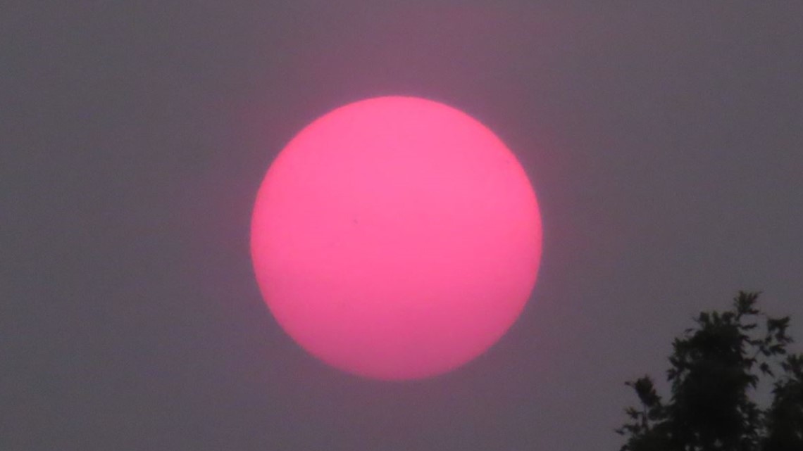 Why is it smoky and hazy in Atlanta today Air quality