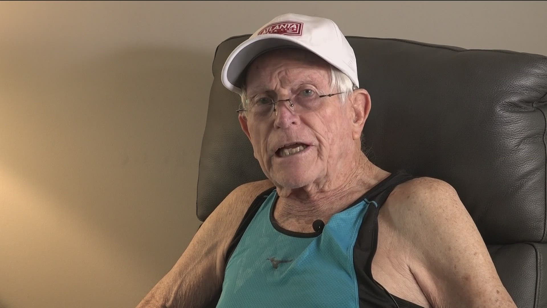 92-year-old Bill Thorn was the only runner to participate in every race since it began in 1970.