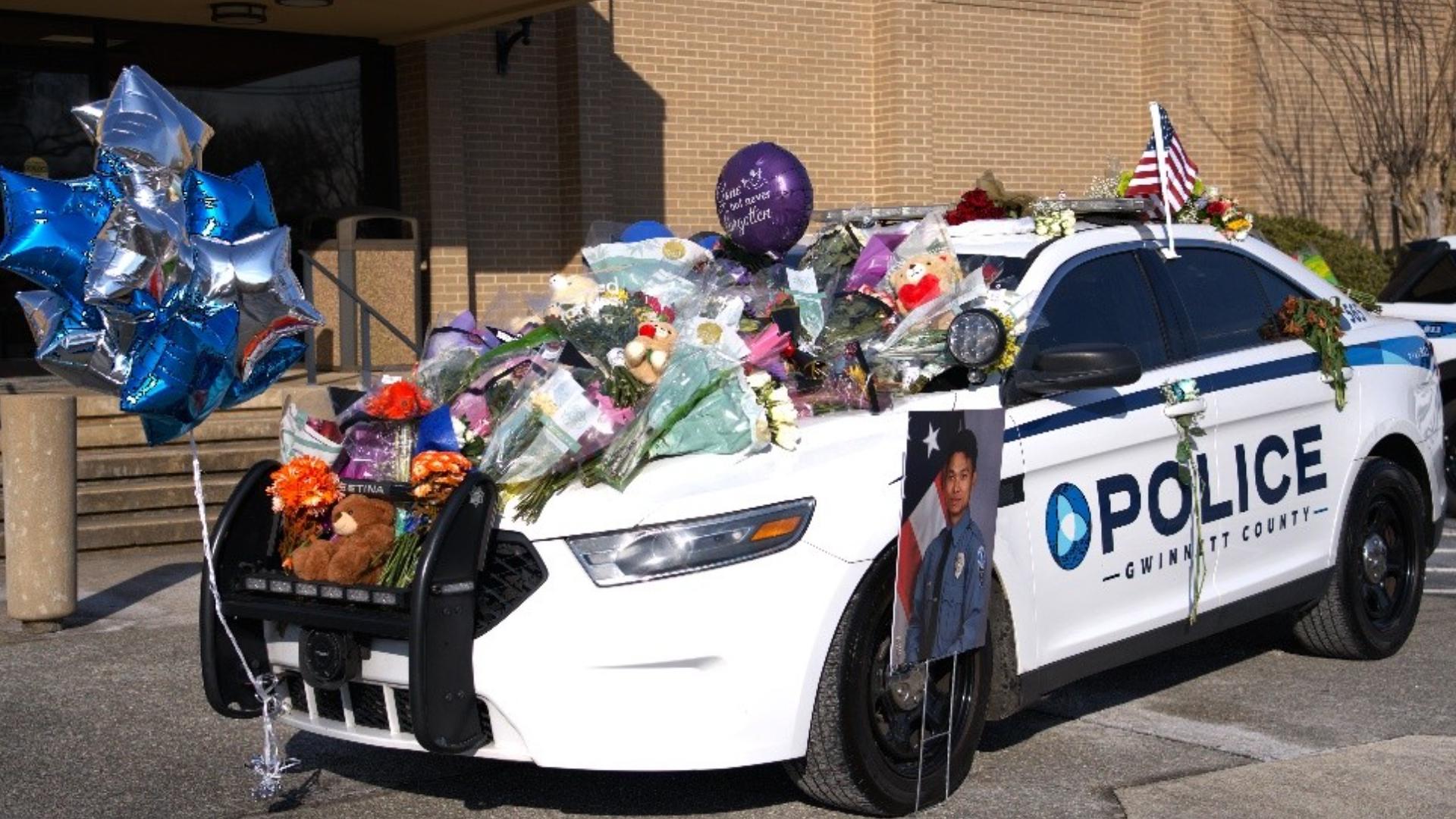 Paralyzed in prior shooting, suspect in deadly Gwinnett Police officer ...