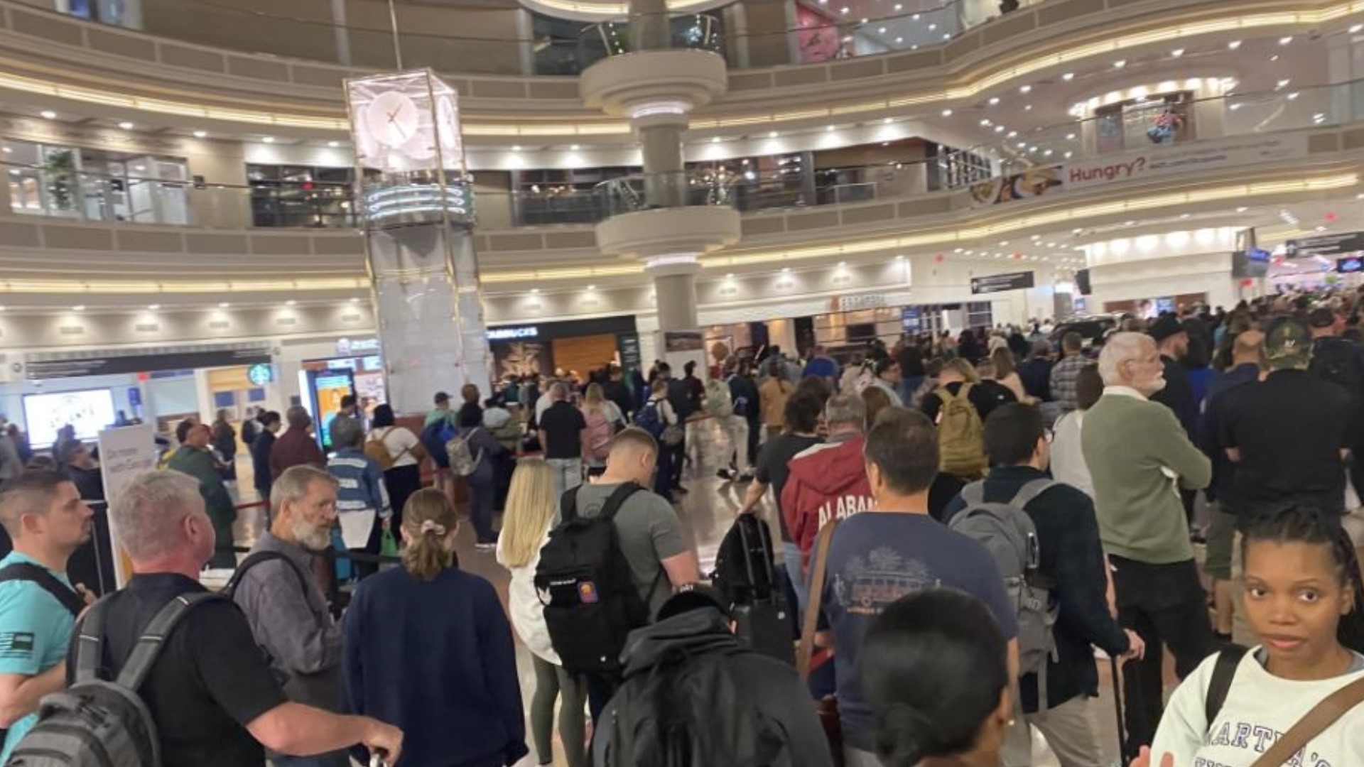 About 1.1 million people are expected to fly out of Hartsfield-Jackson International Airport during the Thanksgiving travel period.