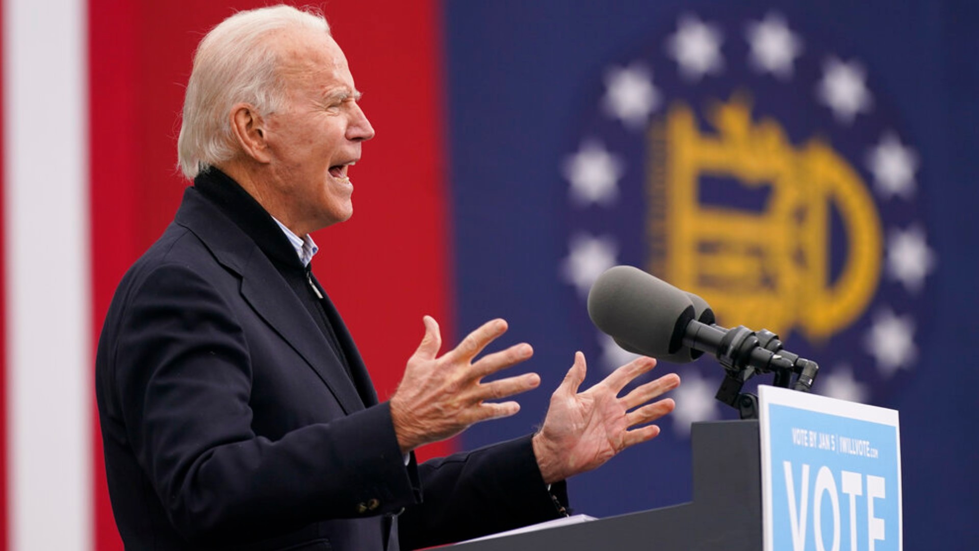 Photos: President-elect Joe Biden's Atlanta rally for Democratic runoff ...