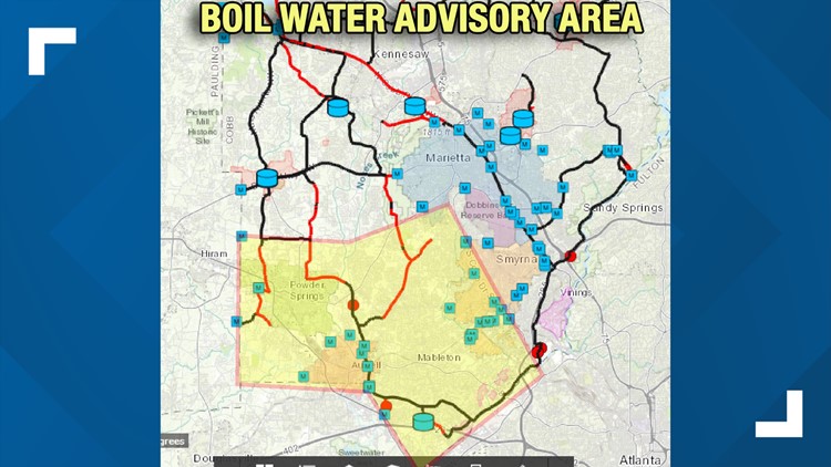 South Cobb County Boil Water Advisory Lifted | 11alive.com