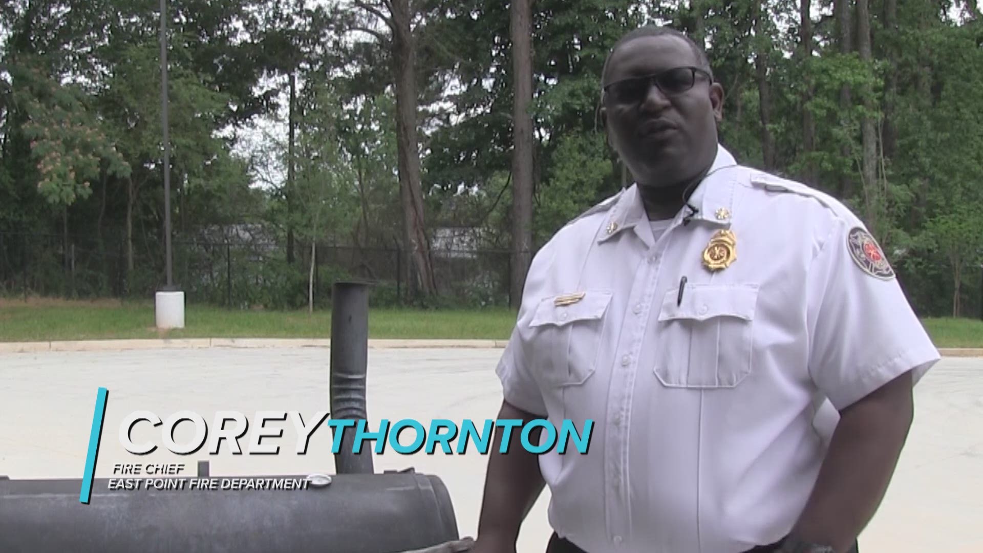 East Point Fire Chief Corey Thornton gives advice on how to stay safe this July 4th.