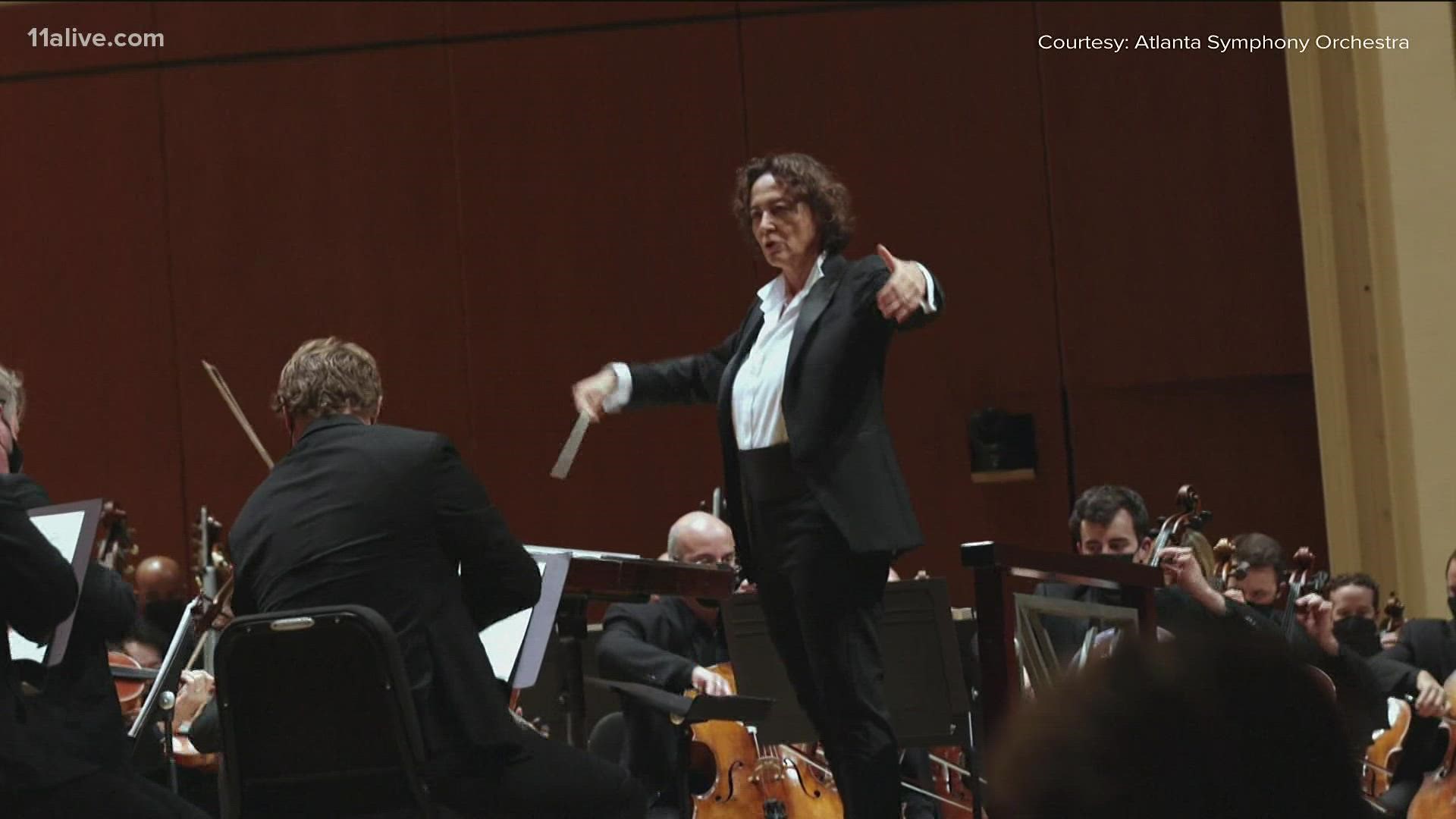 Nathalie Stutzmann studied music in school but was often passed over for the role traditionally held by men.