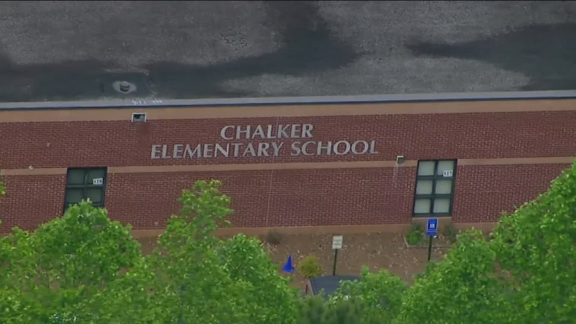 A district spokesperson said the incident happened this past week at Chalker Elementary School, which located on North Booth Road.