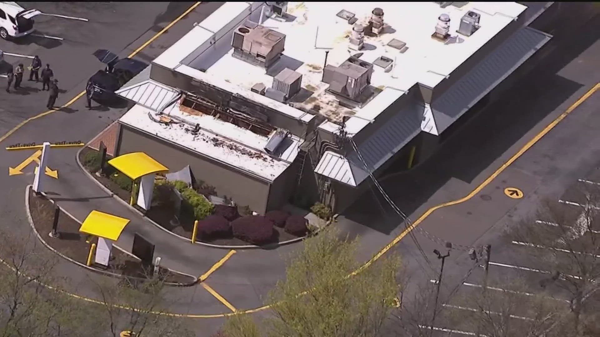 Atlanta McDonald's evacuated after fire sparks, officials say | 11alive.com