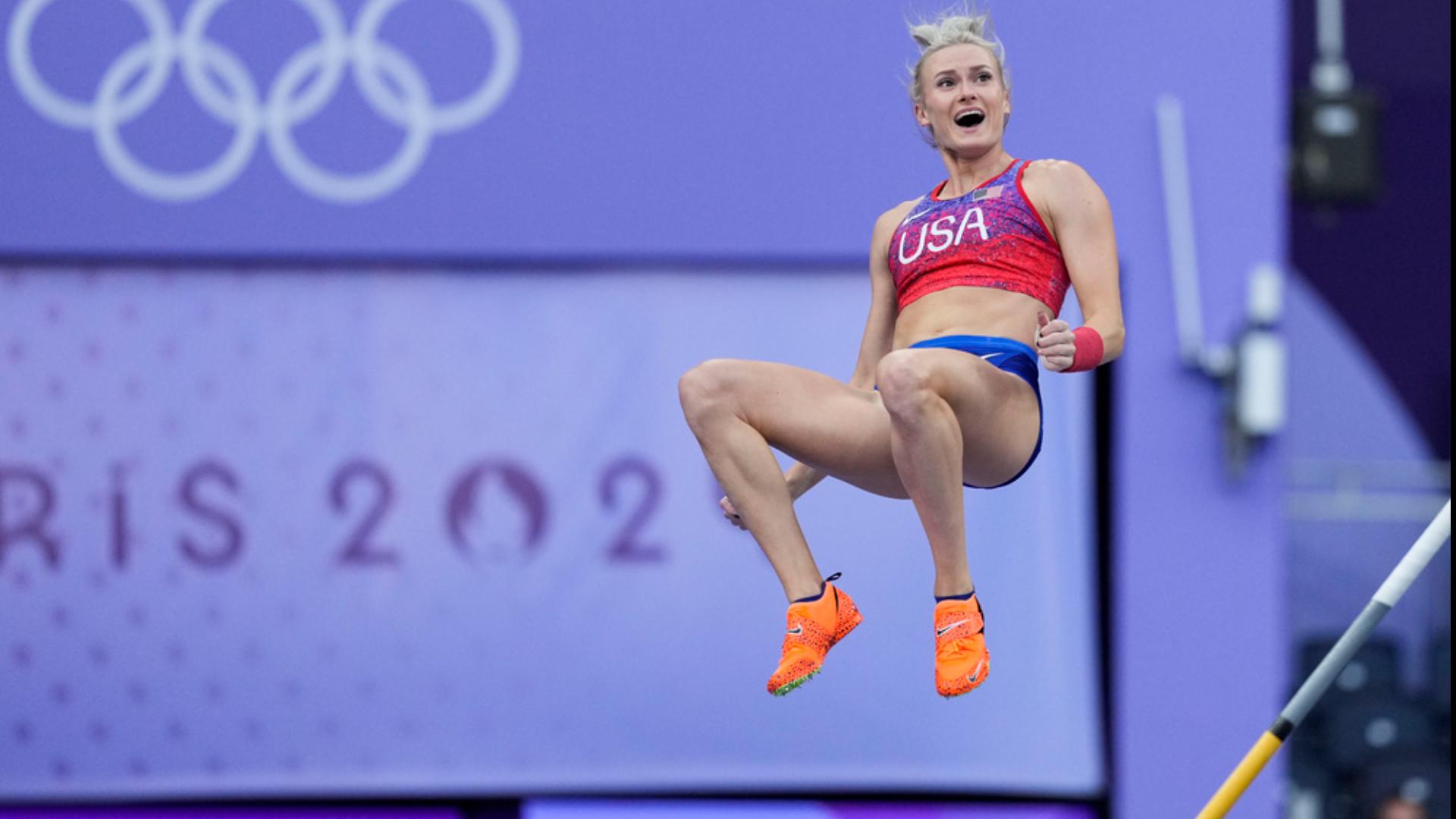 Katie Moon Paris Olympics pole vault final results | 11alive.com