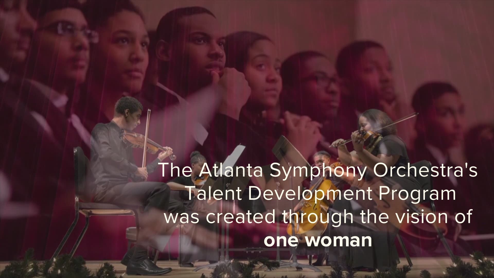 Here's a look at two musicians who are product of the Atlanta Symphony Orchestra's Talent Development Program and they are ready to change the world.