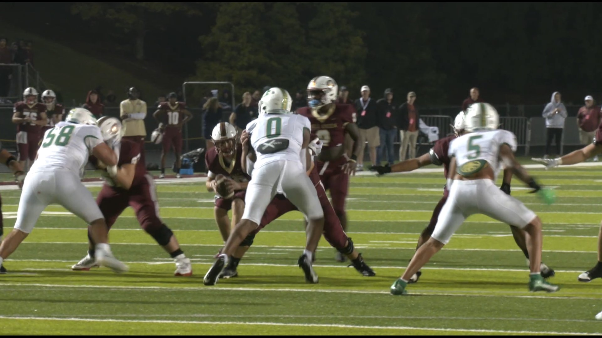 Here's the final play of the Buford vs. Mill Creek High game.