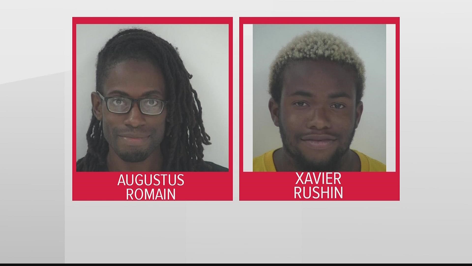 Two members of the group have been charged with felonies relating to an alleged kidnapping and sexual assault in July at the house the group rents in Fayetteville.