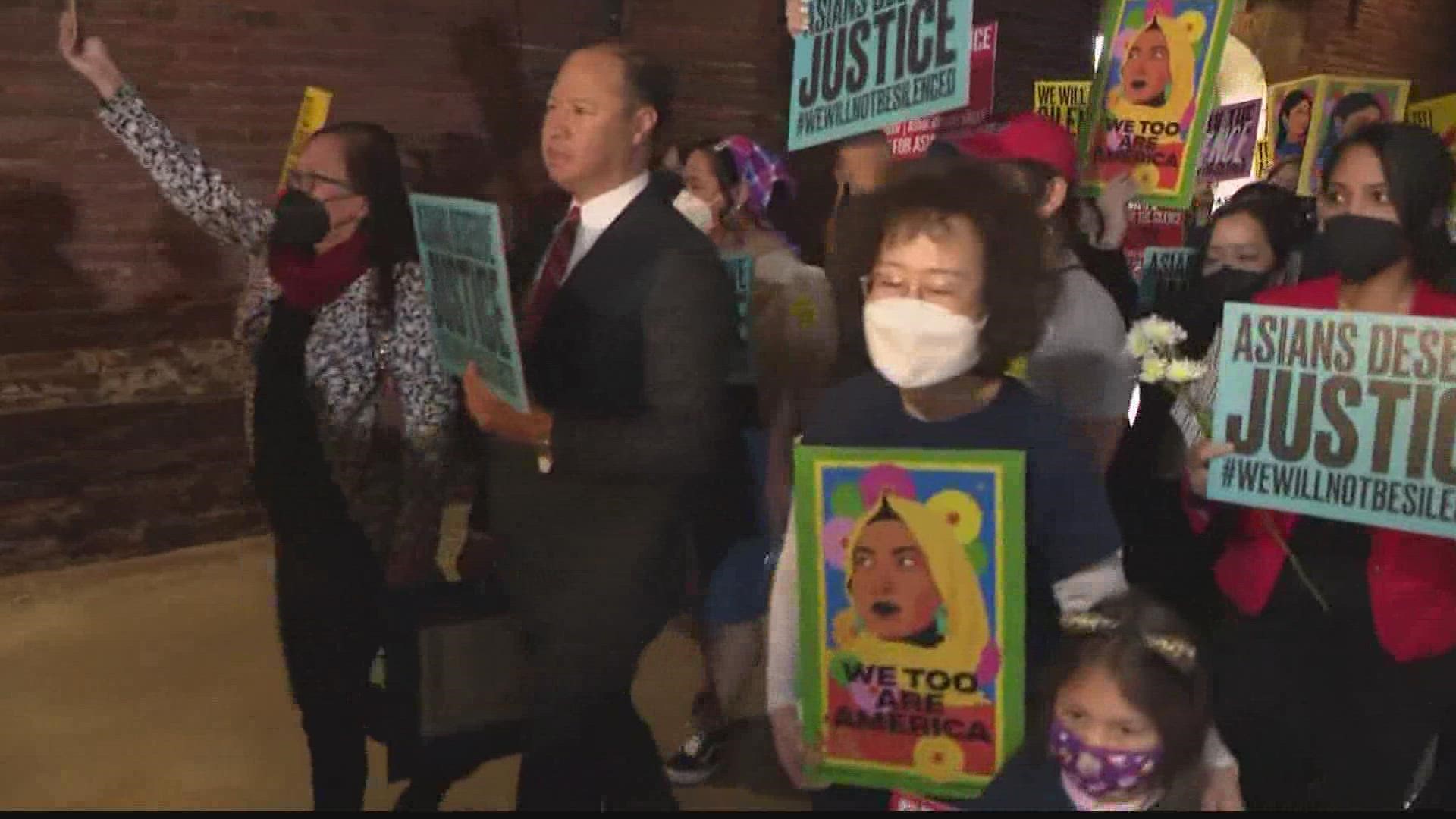 One year ago, eight people in metro Atlanta had been shot to death. The community rallied to mark the day and call for change.