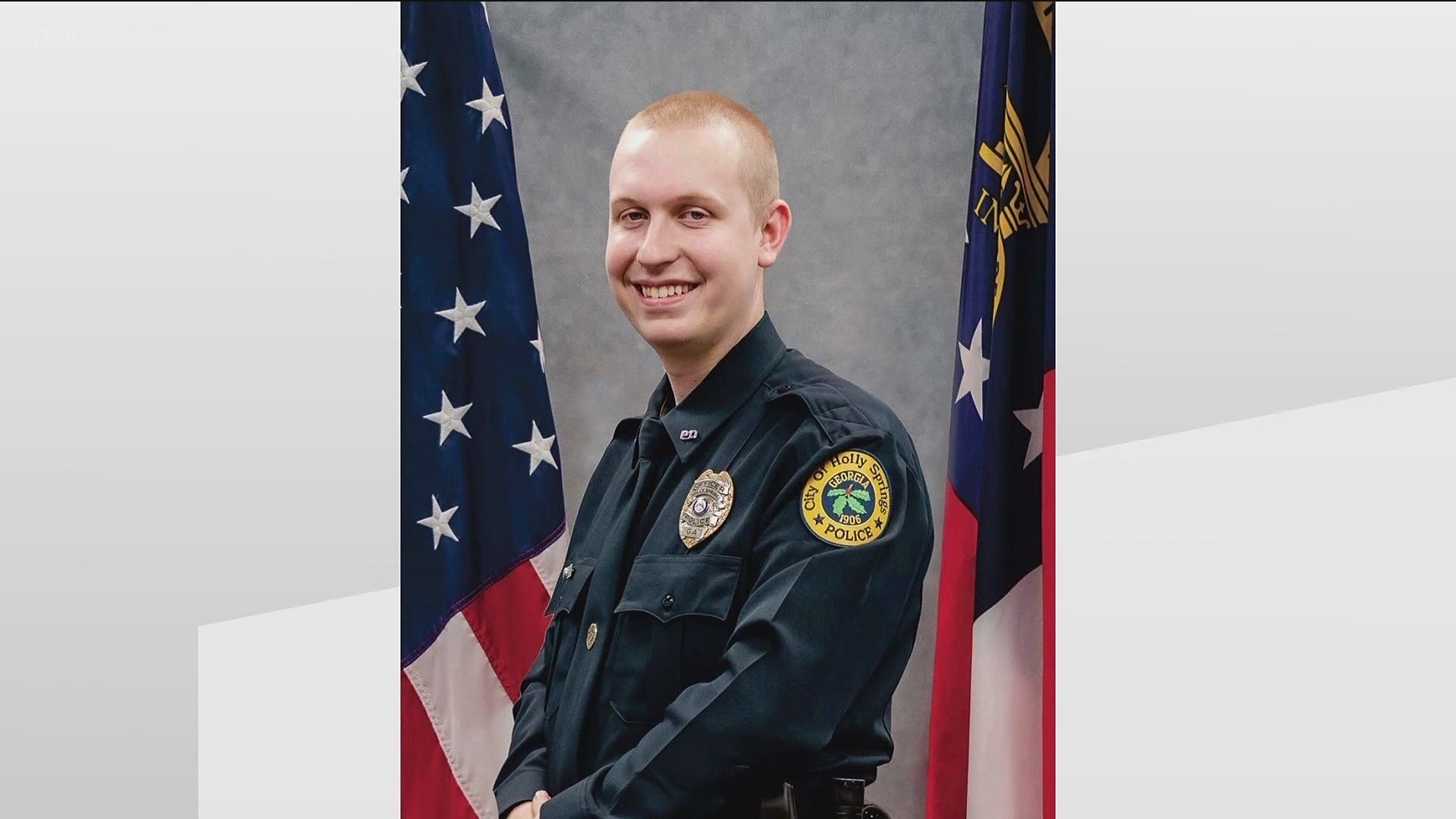 Days after he was killed during a traffic stop in Holly Springs, family, friends, and law enforcement officers from agencies across Georgia remembered his life.