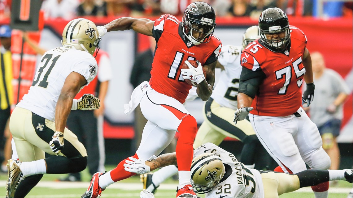 Saints falcons online stream