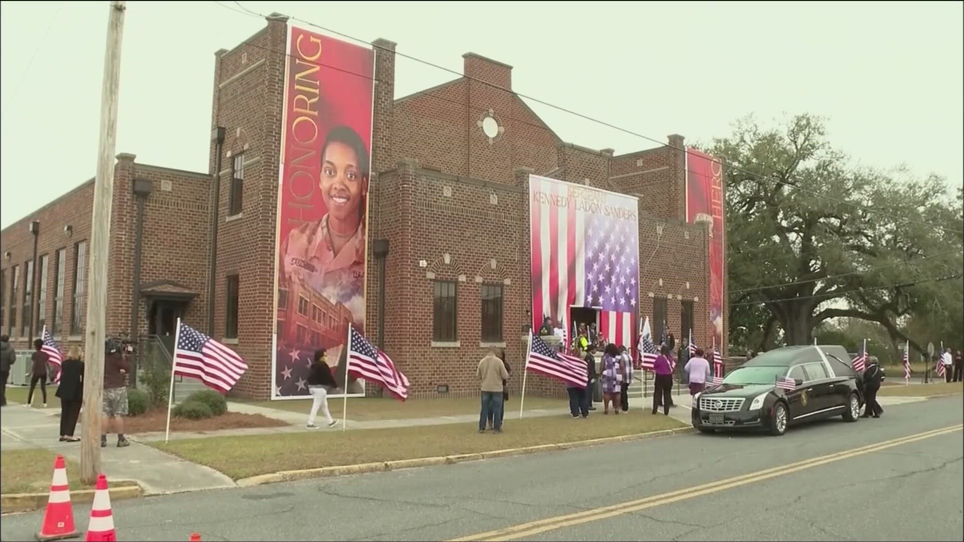 Sgt. William Rivers and Specialist Breonna Moffett's funerals happen at 11 a.m.