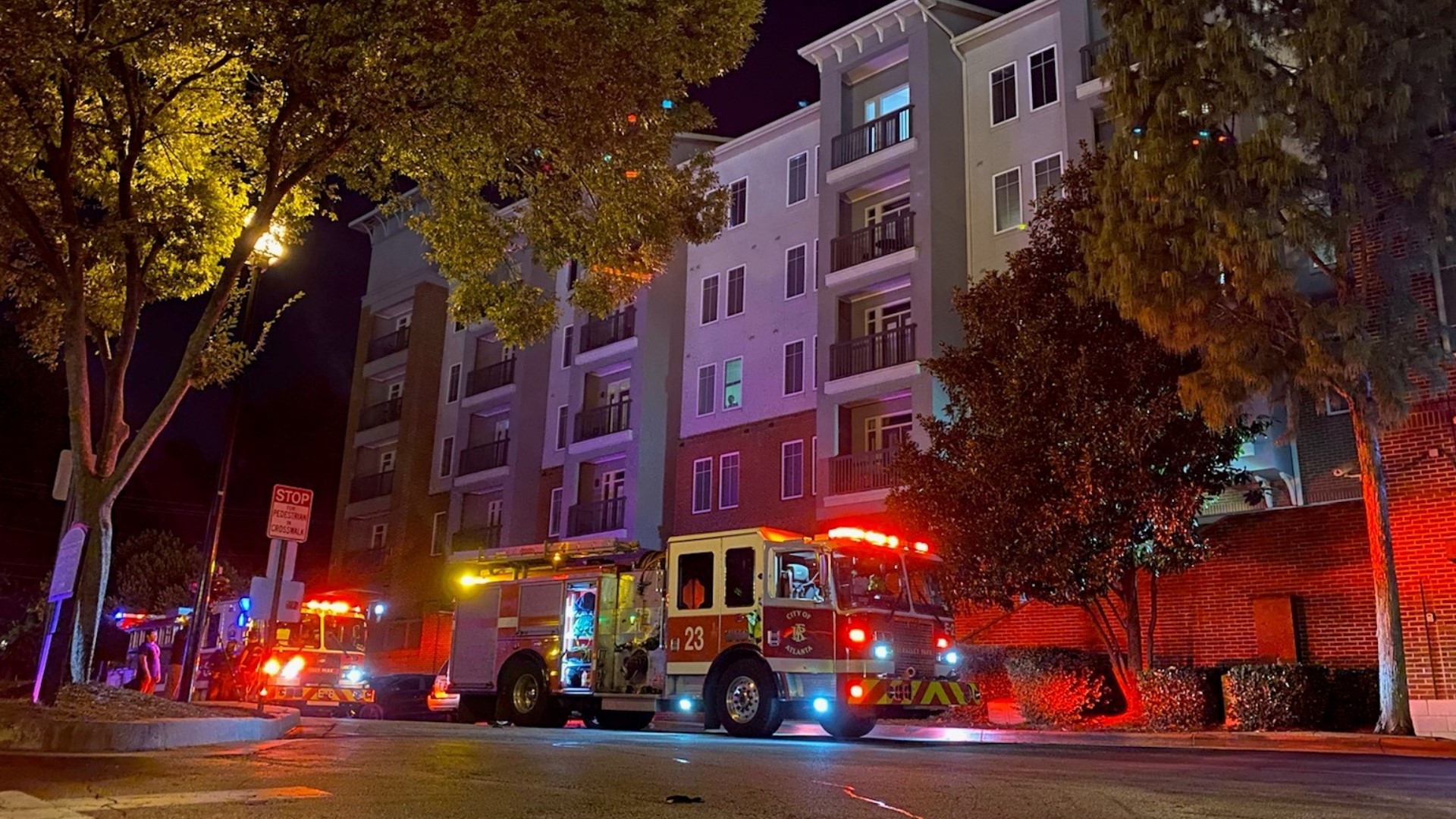 At least one person is dead after a triple shooting at an apartment complex in the Berkley Park neighborhood on Northside Drive, according to police.