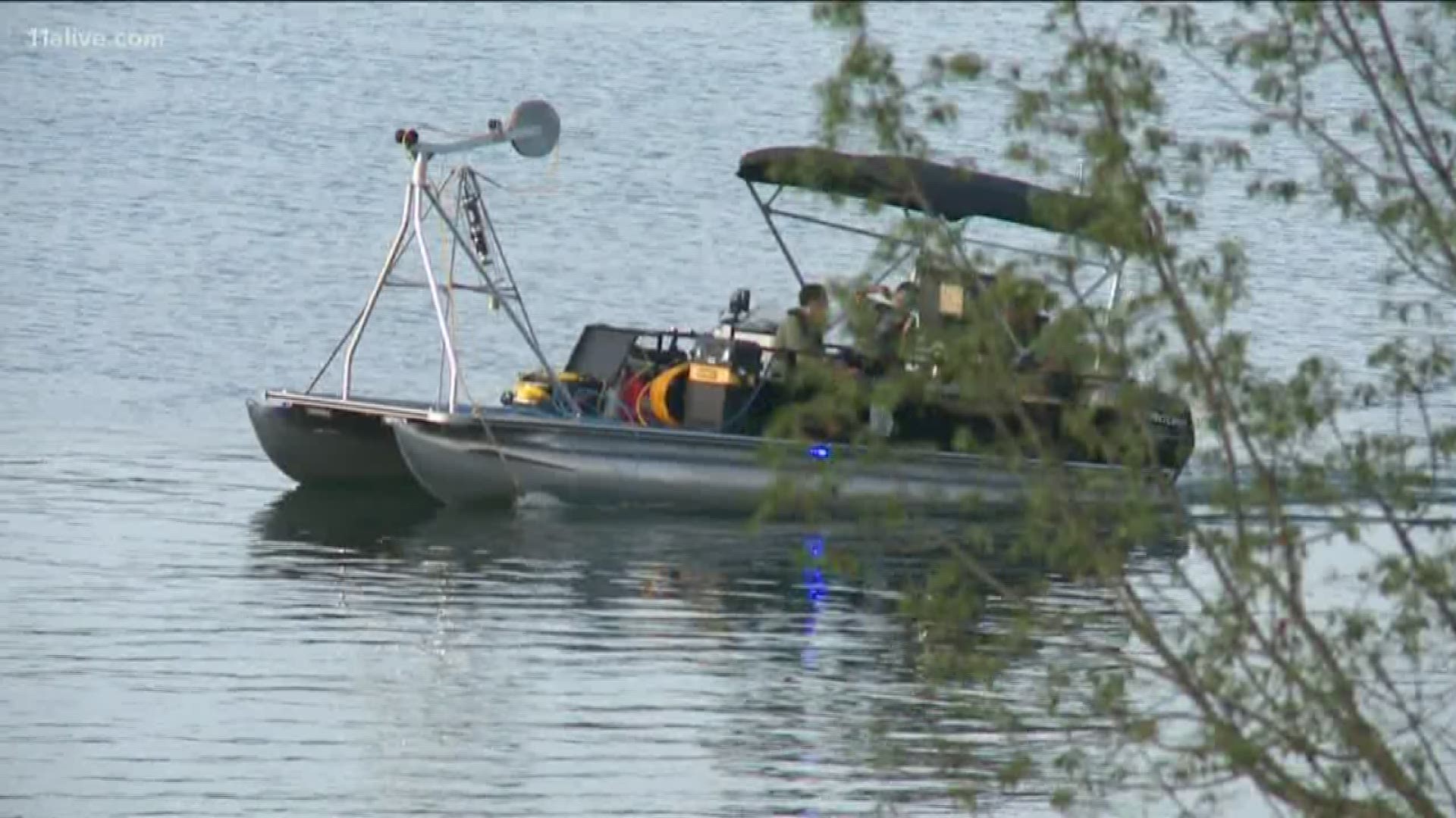 DNR crews were on the lake early Sunday morning, continuing efforts to recover the body of 18-year-old Corey Brown. He drowned on the lake Friday evening, officials said.