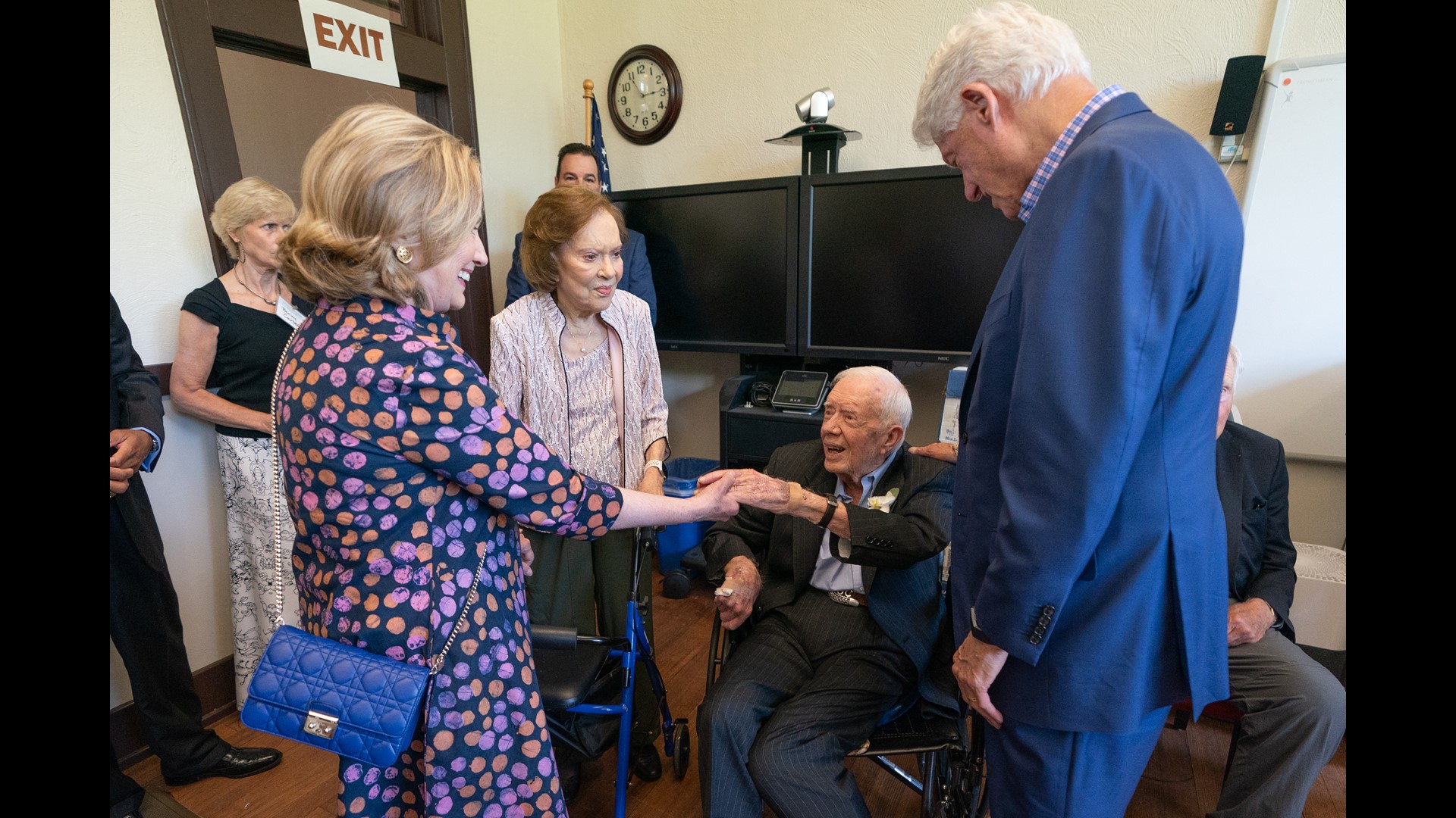 Celebrating Jimmy And Rosalynn Carter's 75th Wedding Anniversary 