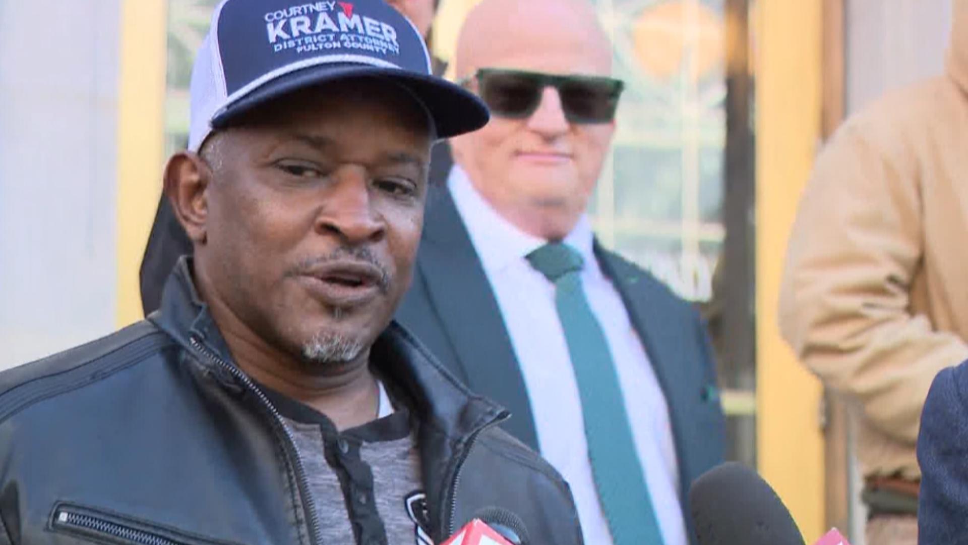 Jeffery Williams spoke to reporters after the conclusion of the case on Tuesday.