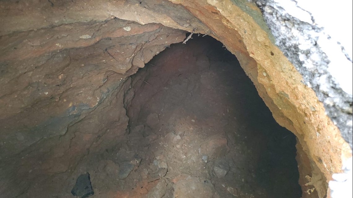 Sinkhole opens up at Marietta Condominiums, 70 units affected