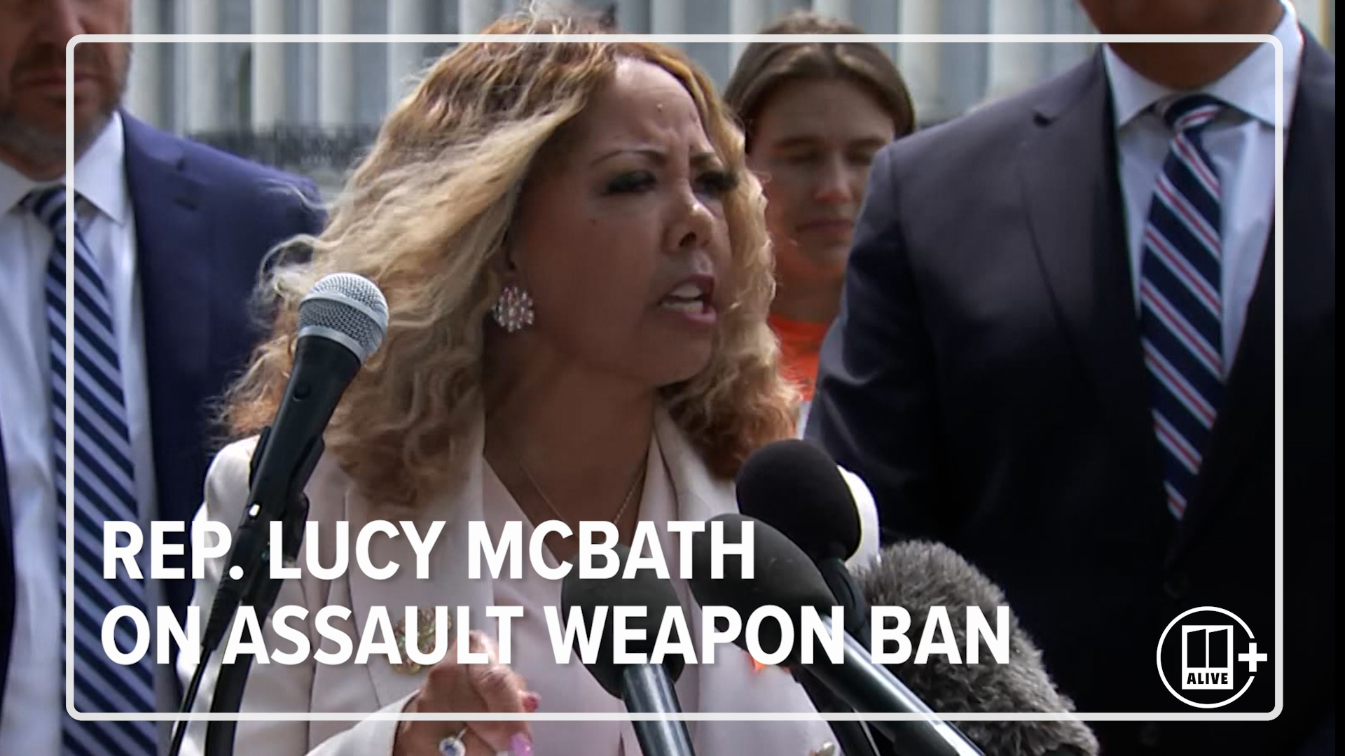 Rep. McBath joins gun safety advocates and organizations from across the nation to announce the introduction of the Assault Weapons Ban Bill of 2025.
