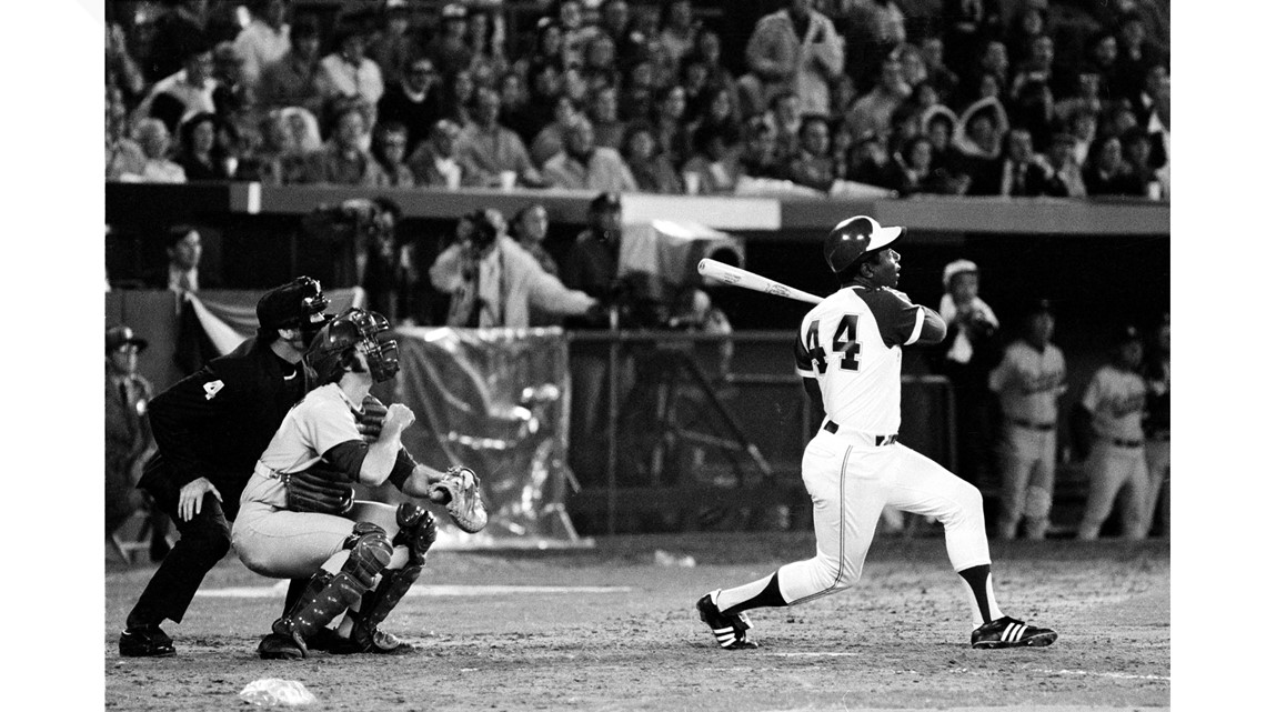 Sport Durst Hyundai - Today in History: April 8, Hank Aaron hits 715th  homer On April 8, 1974, Hank Aaron of the Atlanta Braves hit his 715th  career home run in a