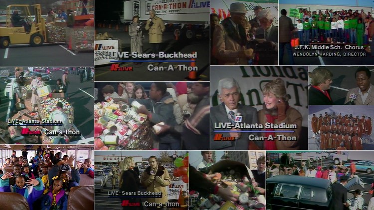 40 years later, 11Alive Holiday Can-A-Thon continues a tradition of giving back