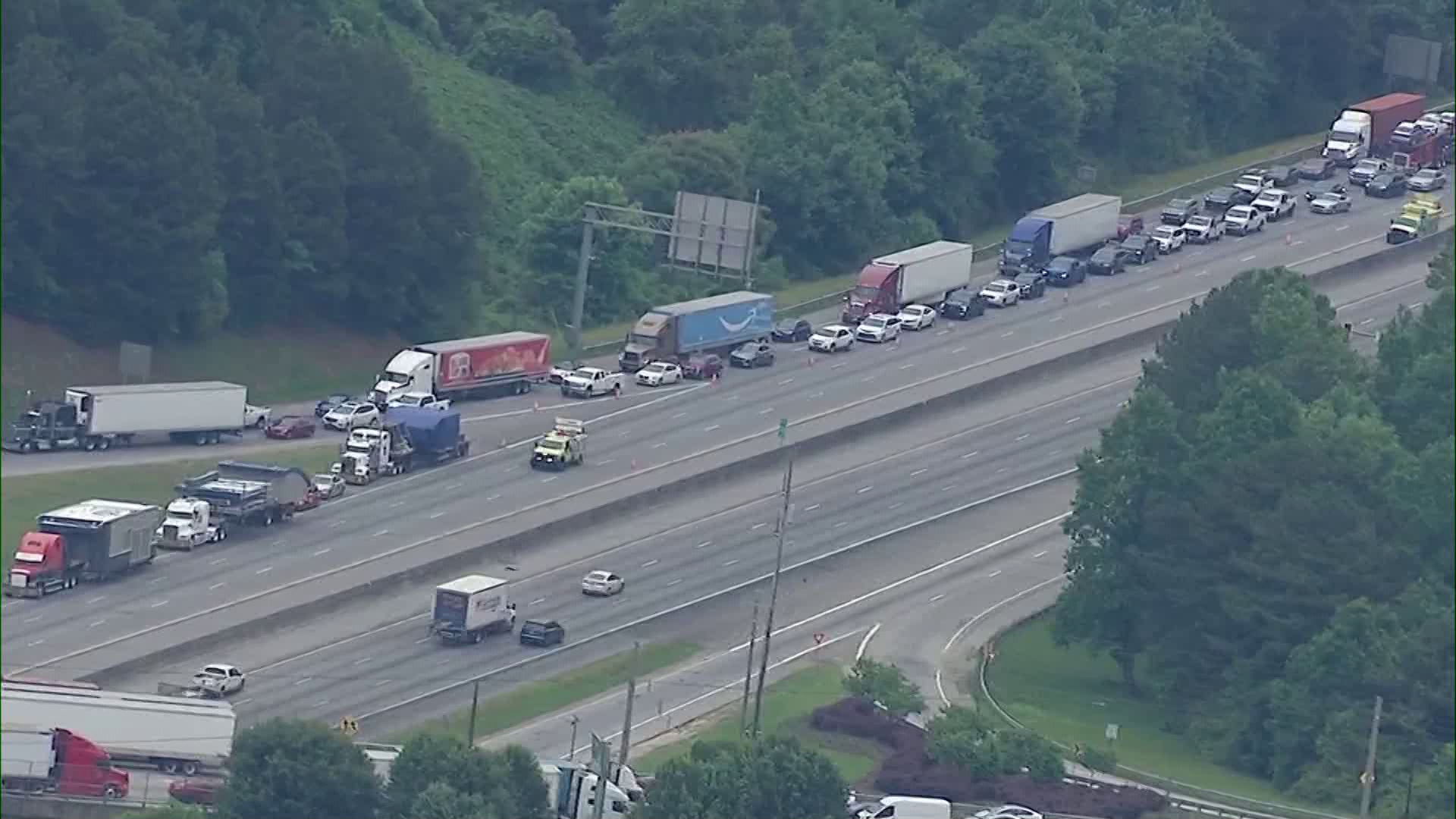 Atlanta Traffic: Crash on Interstate 20 west at Thornton Road | 11alive.com