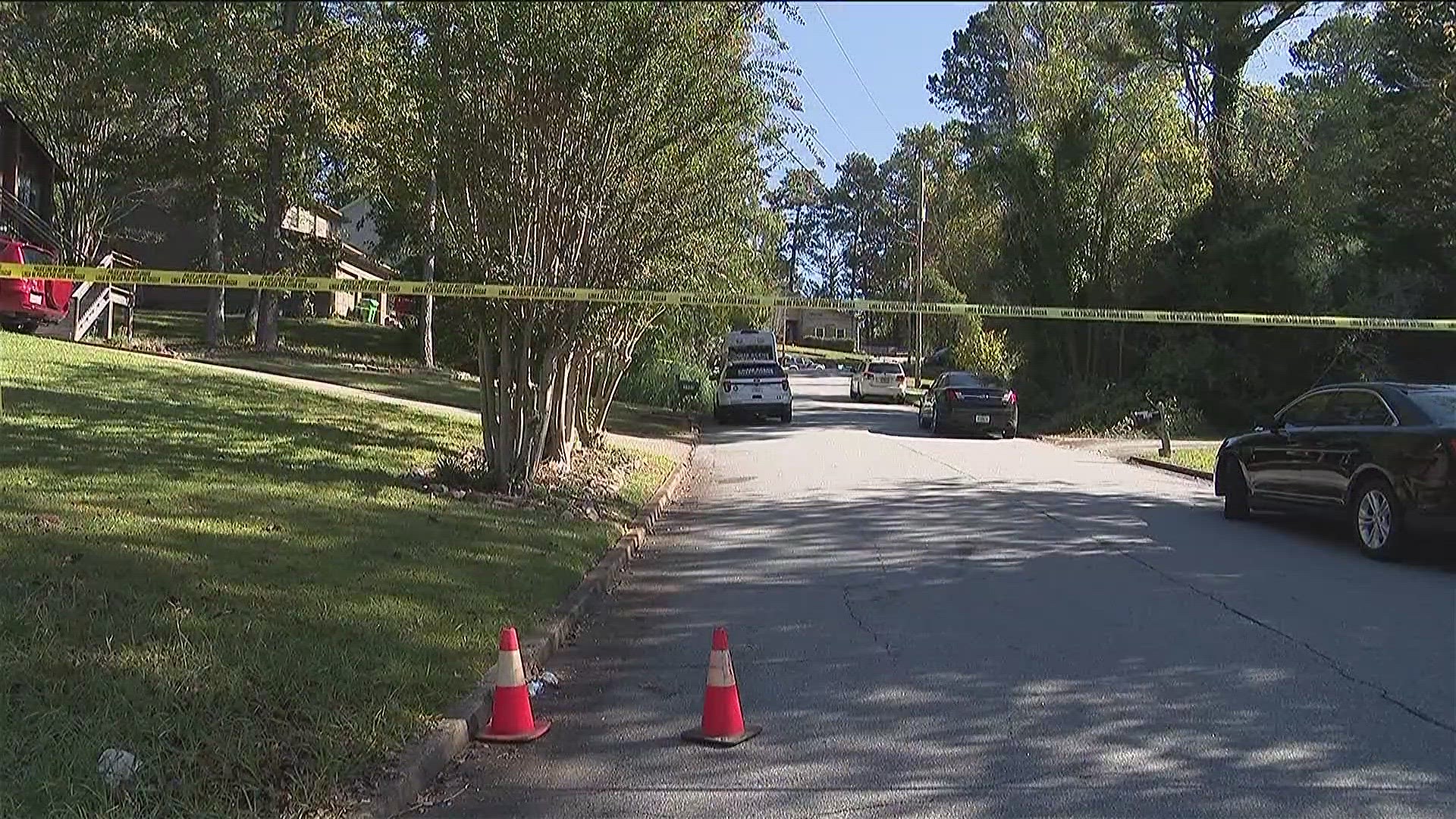 Officers add that they were originally alerted to a "medical call" and found the dead victim when they arrived on scene.