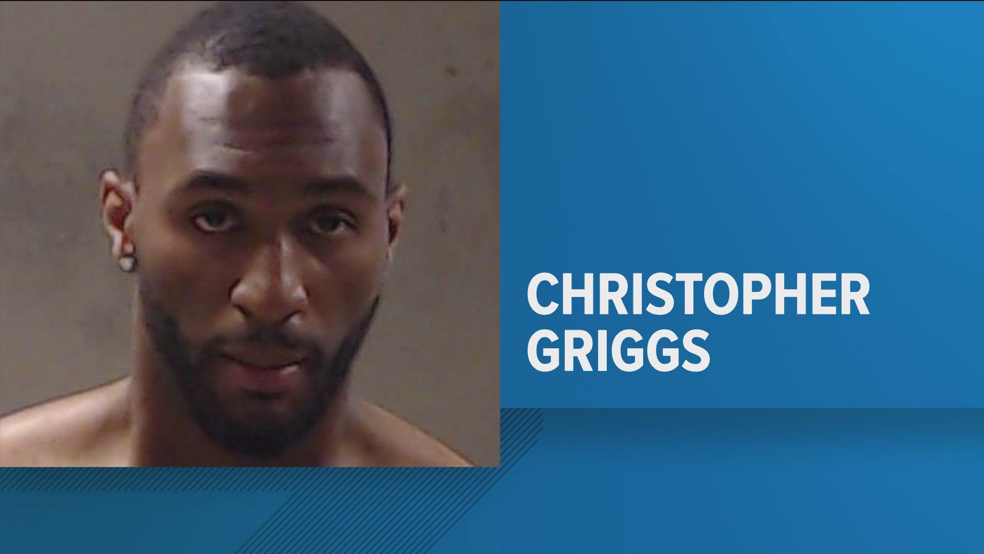 Christopher Griggs is being held in the DeKalb County Jail.