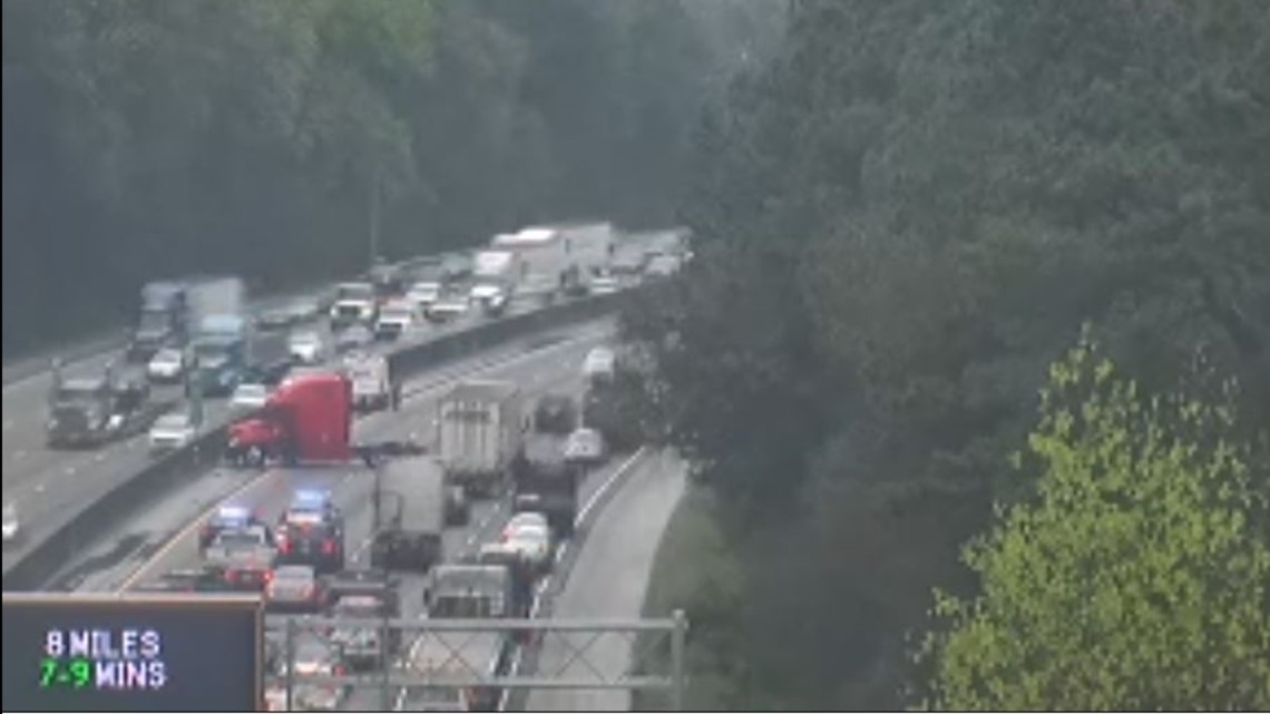 I 20 traffic Atlanta wreck past I 285 multiple lanes closed | 11alive.com