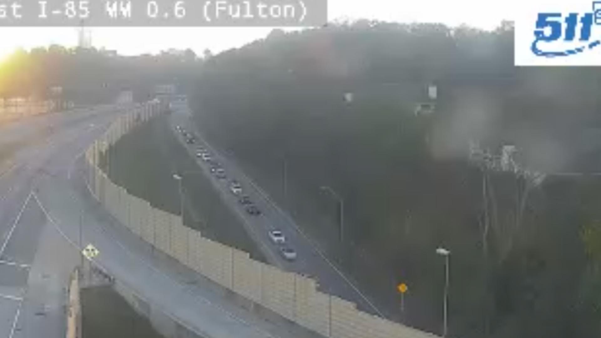 GA 400 traffic north lanes closed in Buckhead | 11alive.com