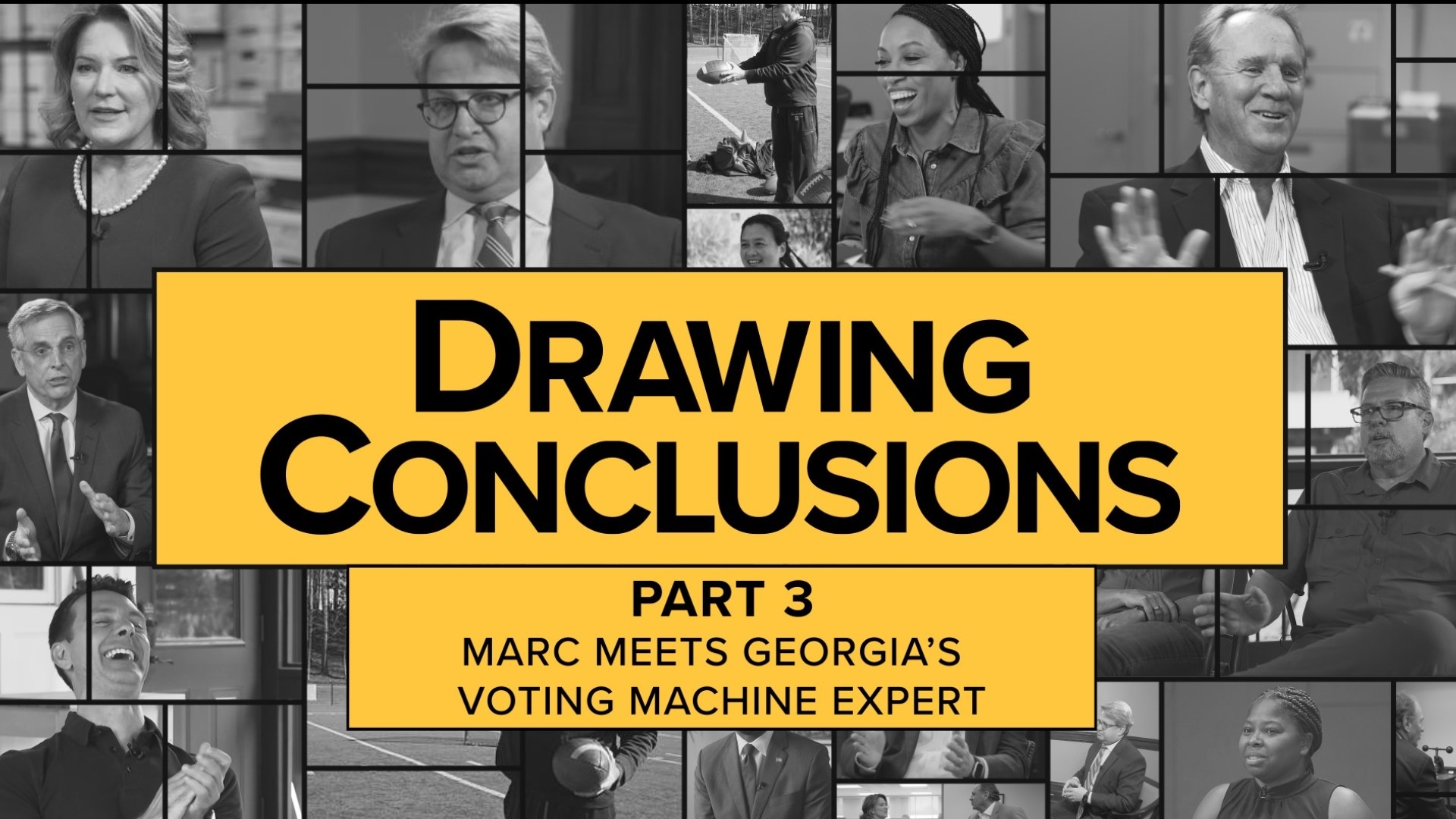 This story is part 3 of 11Alive's Drawing Conclusions series as we follow a voter skeptical of Georgia’s 2020 election results. Marc questions expert Michael Barnes.