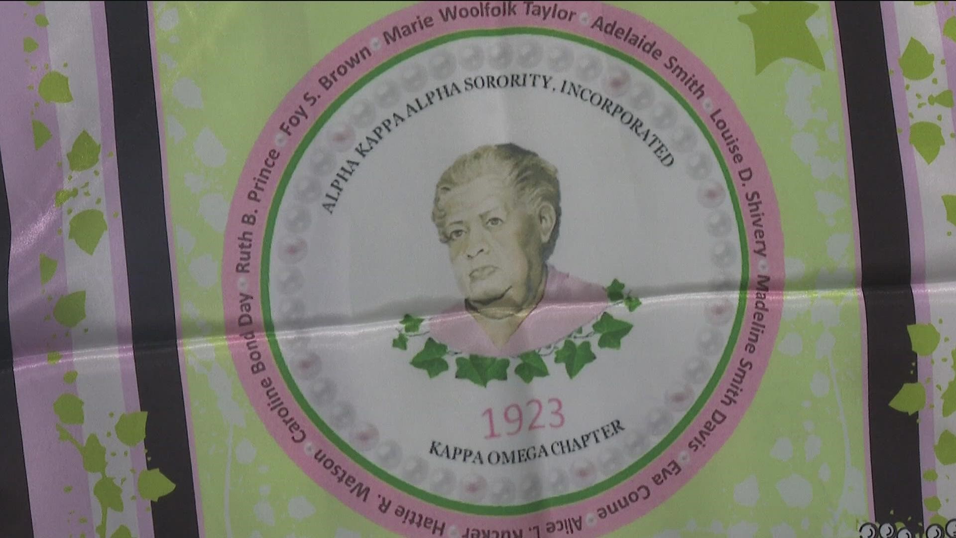 The Kappa Omega Chapter was founded by one of the founding members of Alpha Kappa Alpha Sorority, Inc.