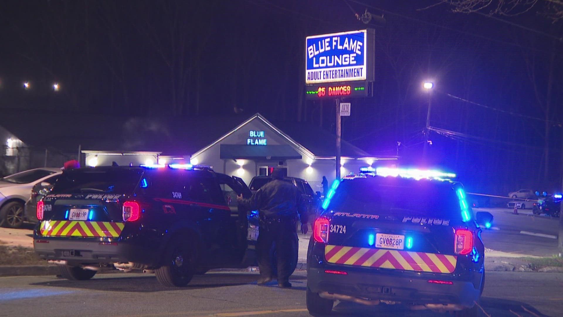 Five shootings in one week outside Atlanta clubs and restaurants left one person dead, five wounded.