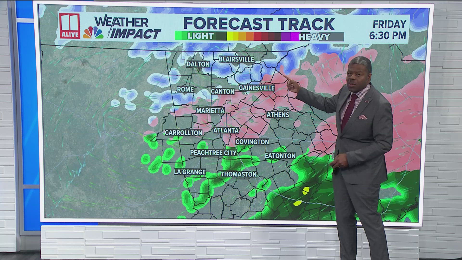 Gov. Kemp state of emergency winter storm, snow in