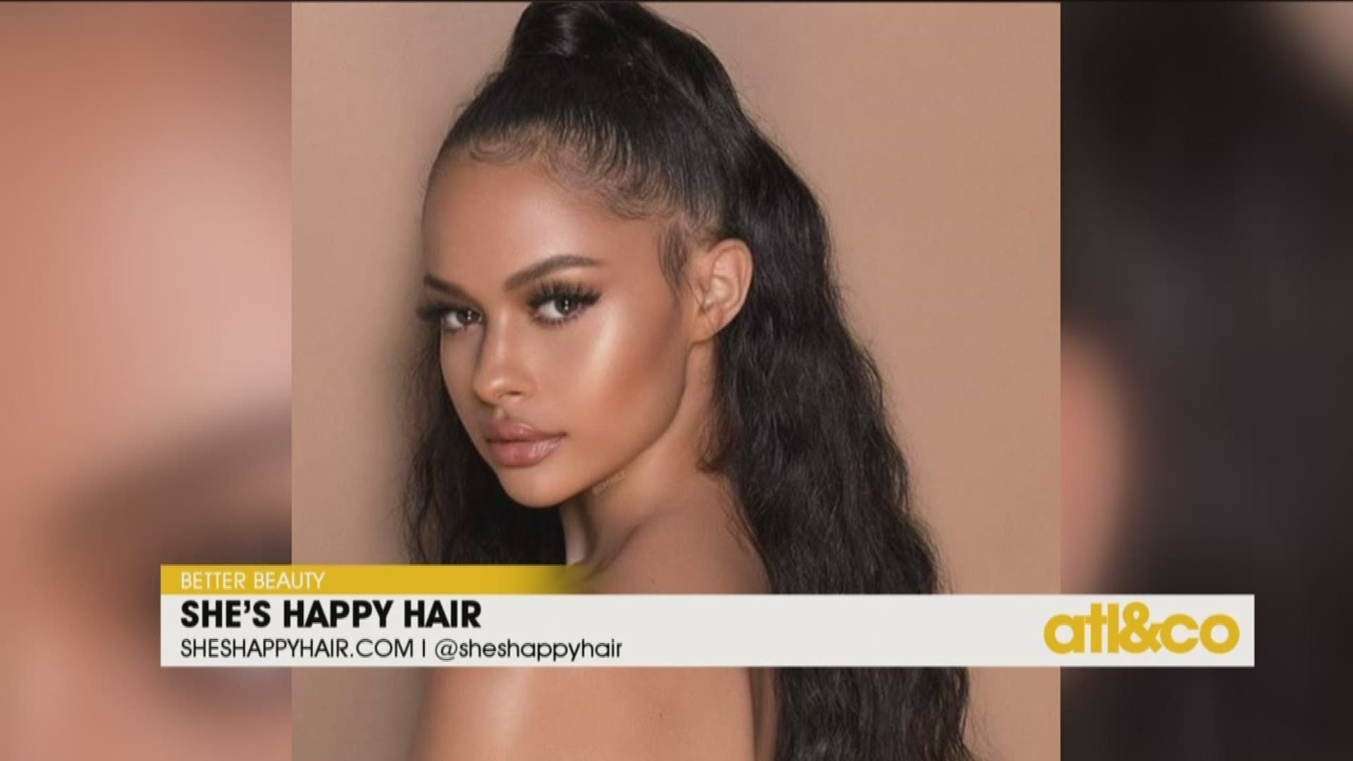 She's Happy Hair carries 100% virgin Brazilian, Peruvian, and Malaysian hair extensions ranging from 12″ to 40″ inches in popular styles. Learn more on 'Atlanta & Company'