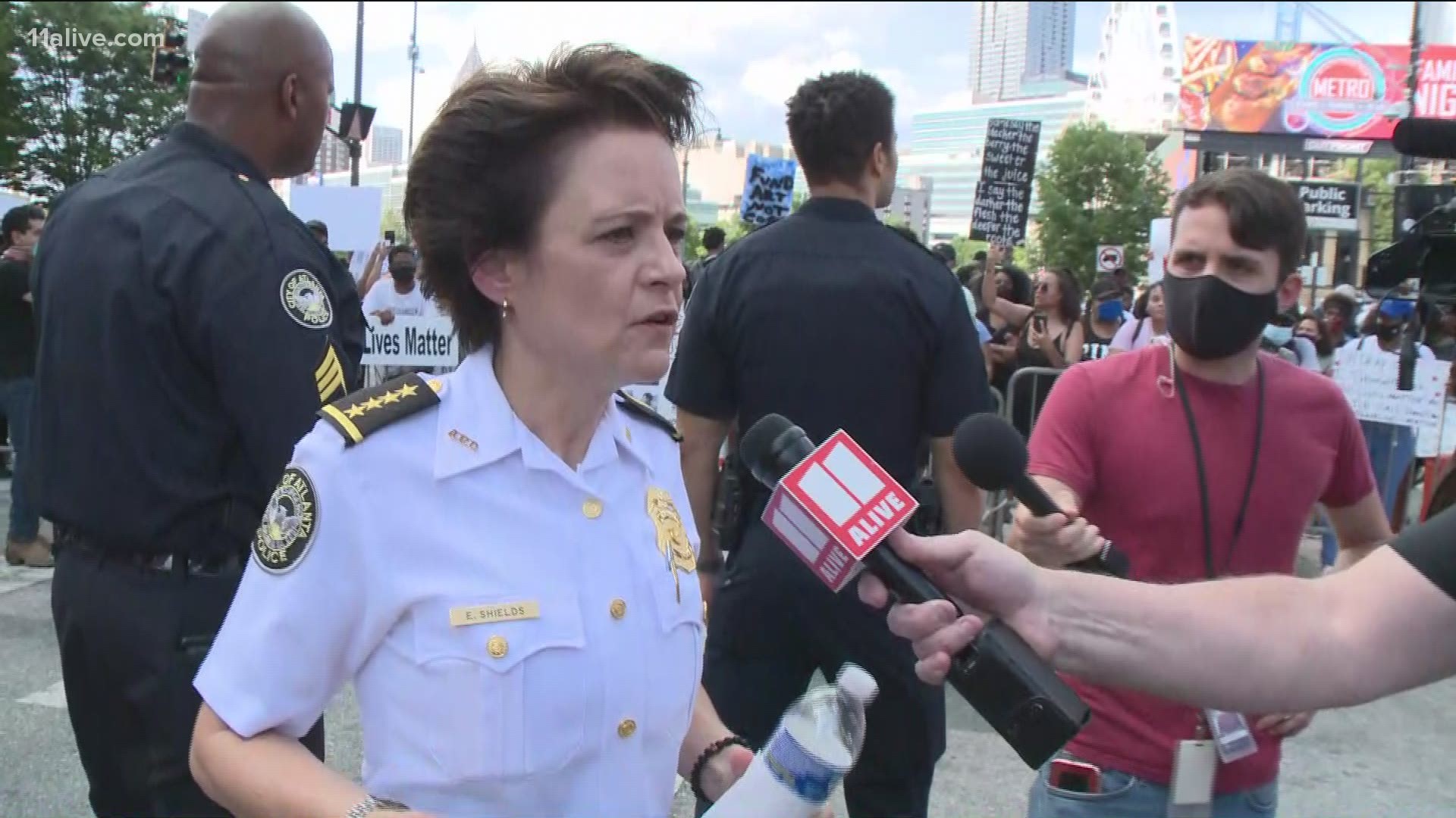 Chief Erika Shields said she things law enforcement has a huge role